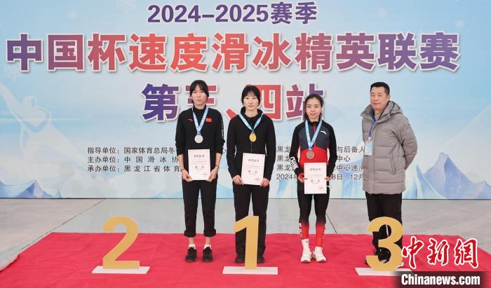 中国杯速度滑冰精英联赛第三站在哈尔滨黑龙江